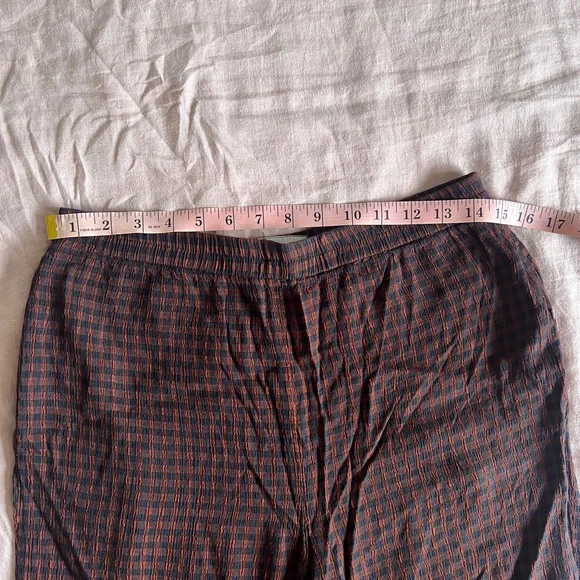 Gingham plaid trousers - Picture 5 of 9